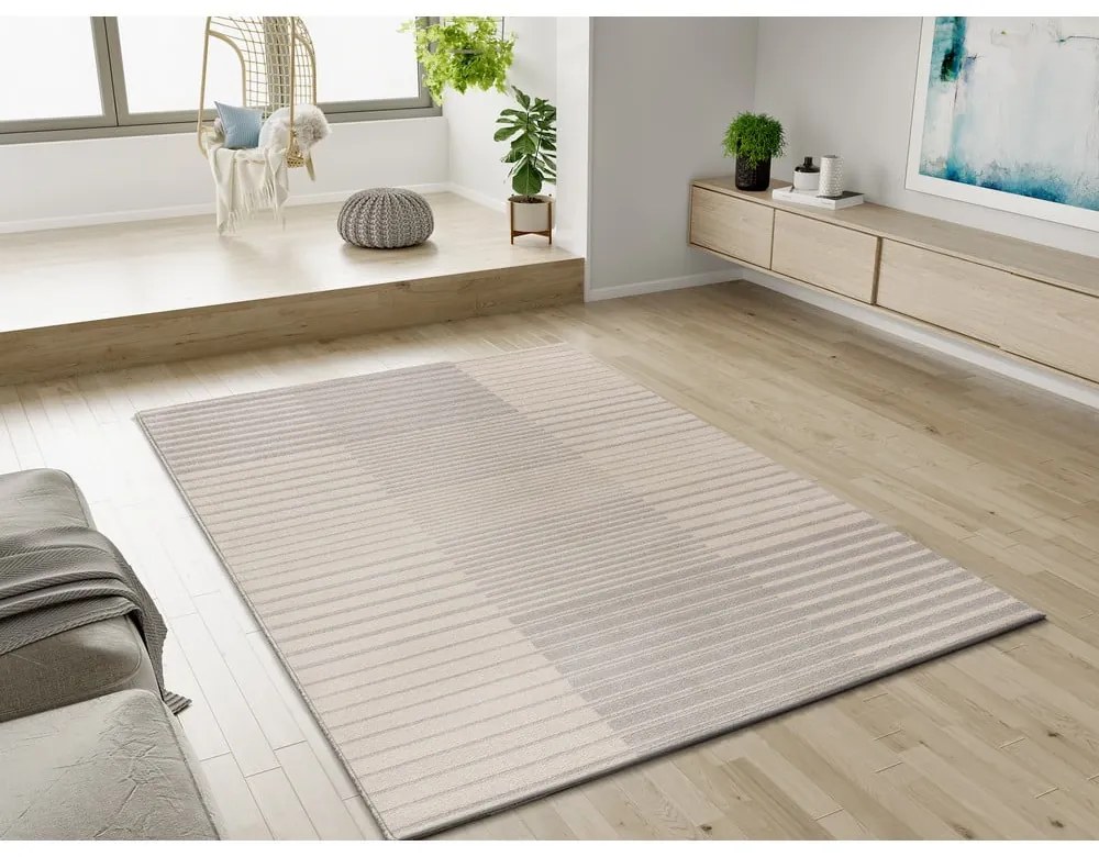 Világosszürke szőnyeg 80x150 cm Optica – Bonami Selection