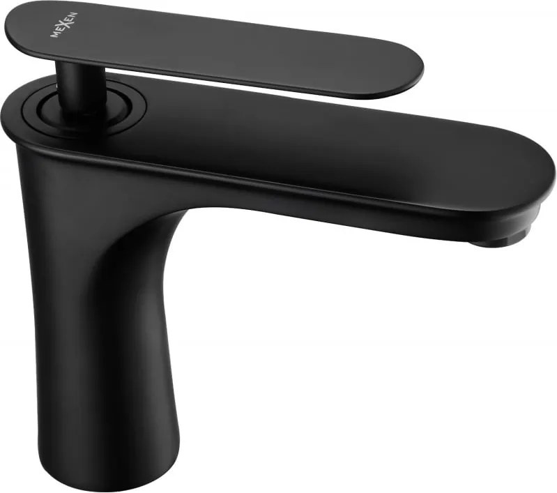 Mexen Trinity mosdó csaptelep, fekete - 72600-70
