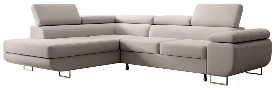 Sarokkanapé Stiletto (B) (fehér + ezüst). 1099718