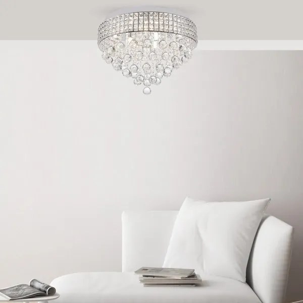 Zuma Line 19027-M - Mennyezeti lámpa CAPRI 6xG9/25W/230V króm