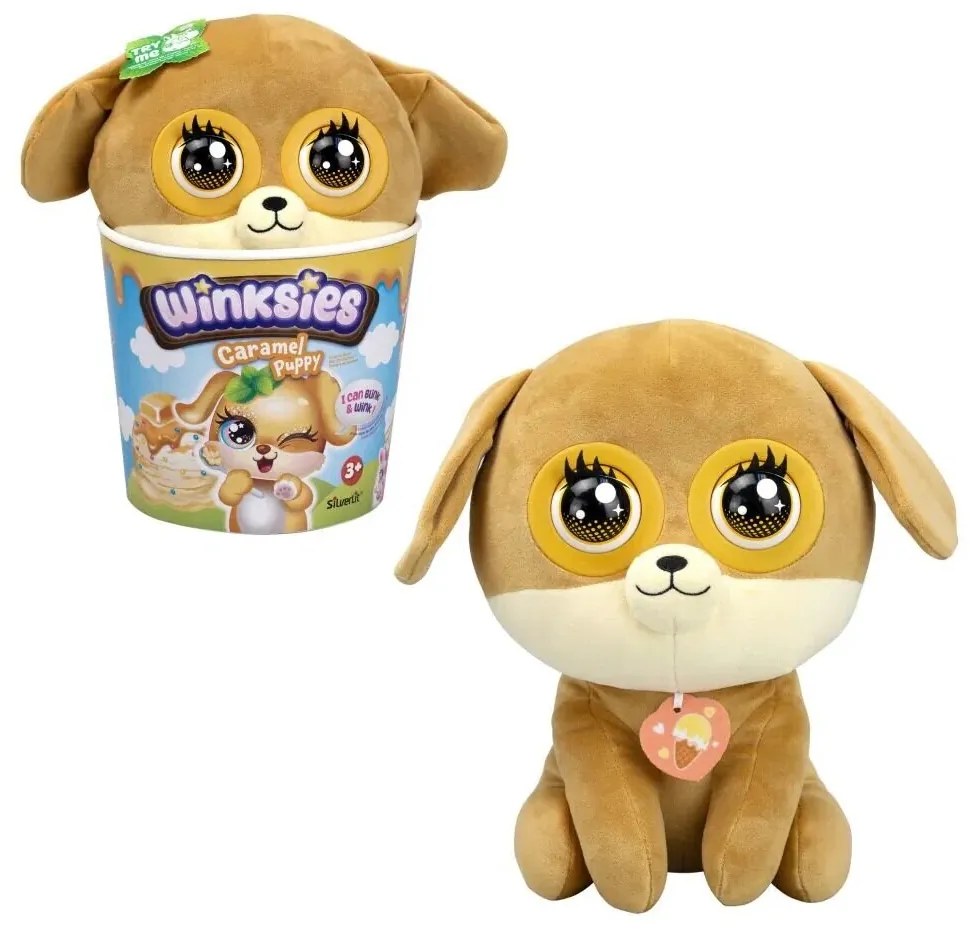 Winksies - Caramel Puppy, világosbarna