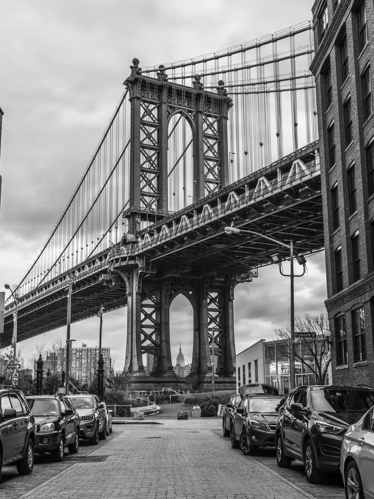 Poszter 60x80cm Híd Manhattanben, Assaf Frank