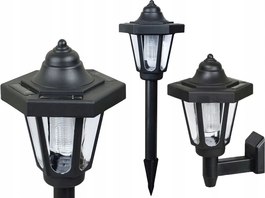 Napelemes fali lámpa Retro Led szín Hideg kerti lámpa Lámpa