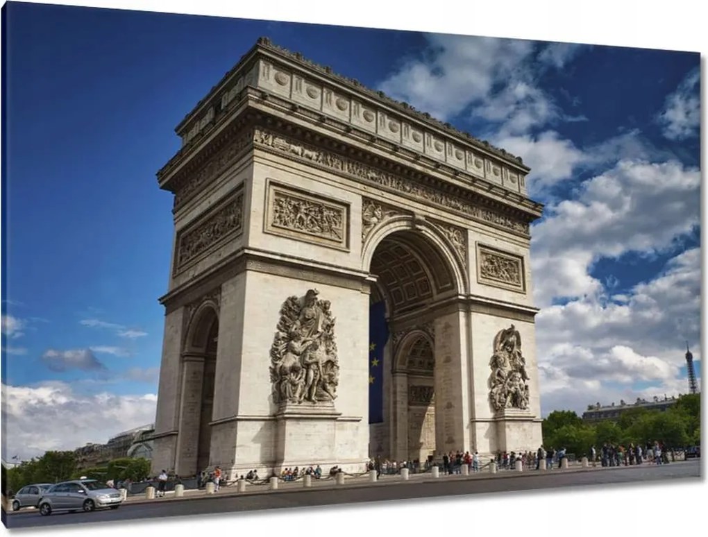 Festmények 120x80 Diadalív Párizs
