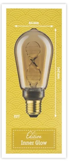 LED Izzó INNER ST64 E27/3,5W/230V 1800K - Paulmann 28885