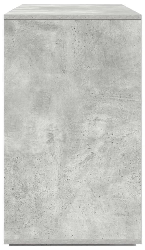 Beton Szürke Oldalasztal Beton szürke Szerelt fa 120 x 41 x 75 cm
