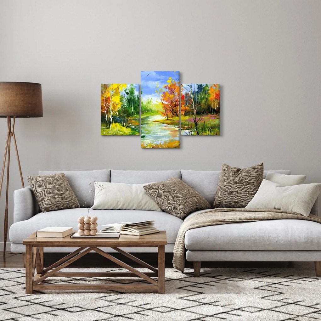 Kép - Tájfestés (90x60 cm)