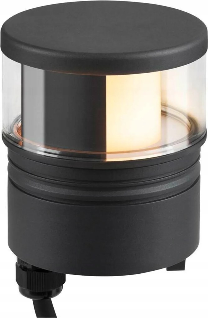 Big White Slv M-pol S Polehead árnyékoló lámpafej, antracit, 19 W, 520