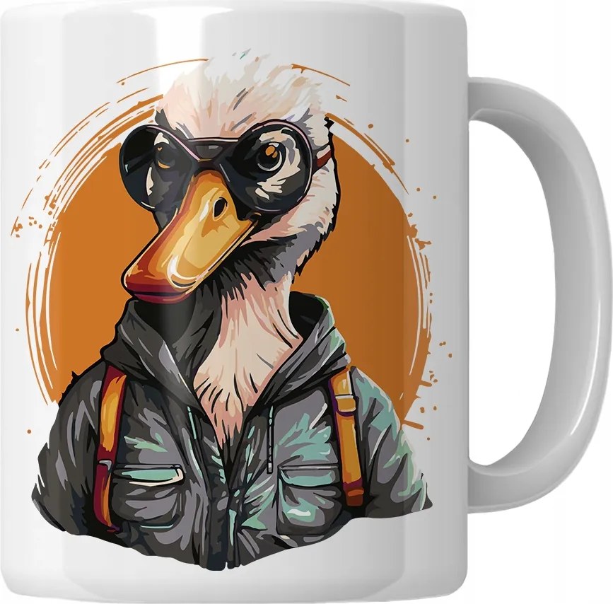 Bögre Lúd a szemüvegben Ajándék Liba rajongónak Lúd Ajándék