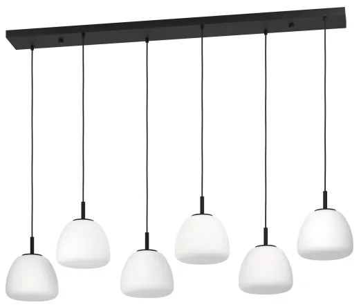 Eglo 390203 - Csillár zsinóron BALMES 6xE27/40W/230V