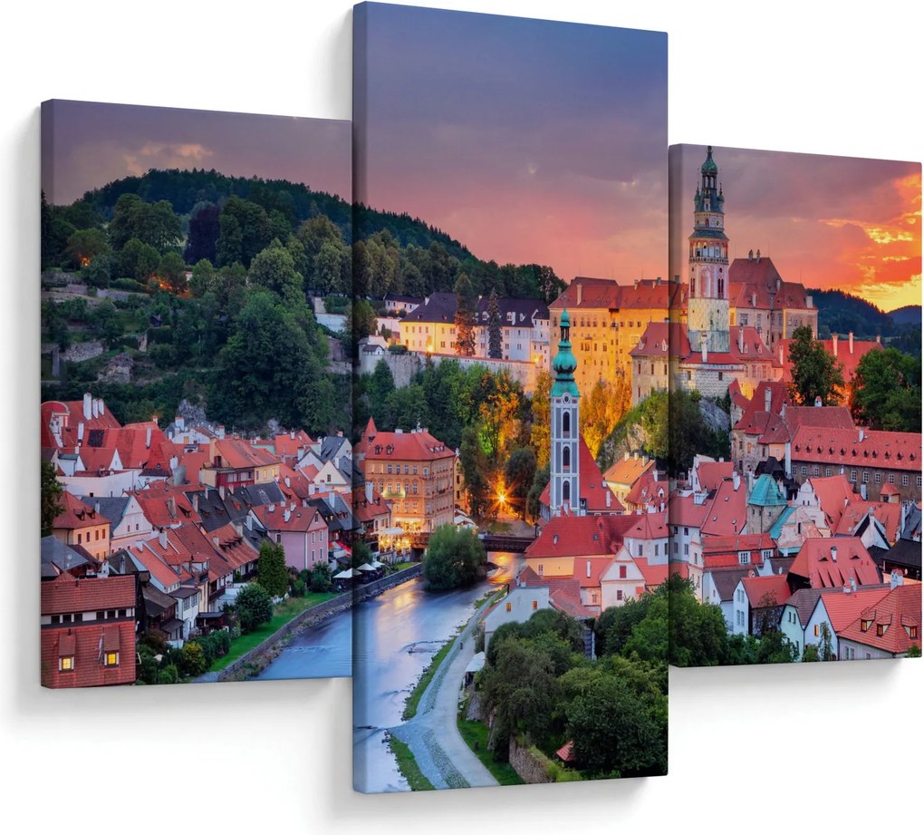 Kép - Český Krumlov (90x60 cm)