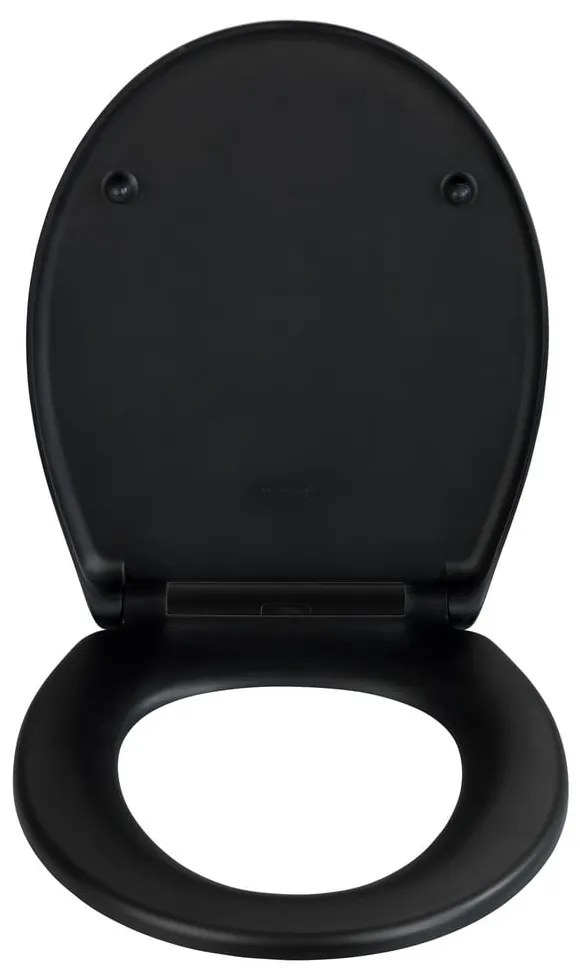 Ikaria fekete WC-ülőke - Wenko