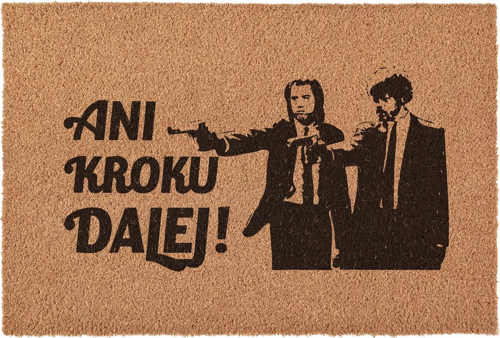 Lábtörlő Egy lépést sem tovább a Pulp Fiction filmből kókusz 60x40