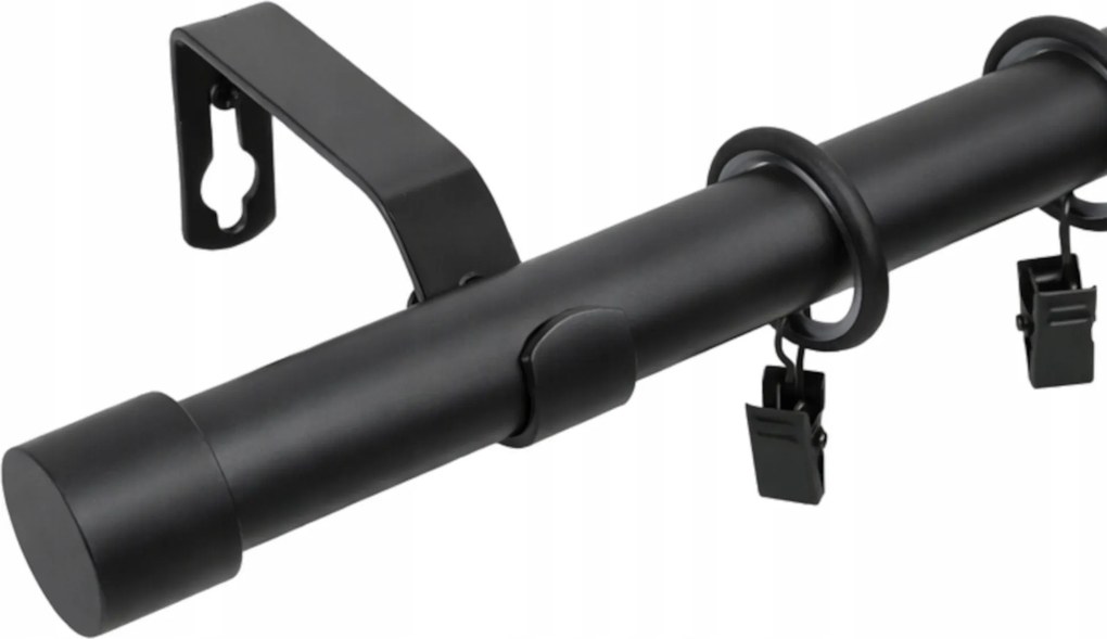 Függönykarnis Szimpla Fém Smart 19 MM 5 Szín 320 CM Loft Függönykarnis