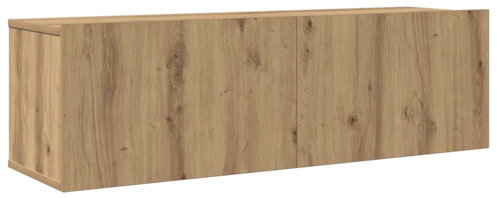 TV Szekrény Szett 6 pcs kézműves tölgy 200 x 30 x 150 cm
