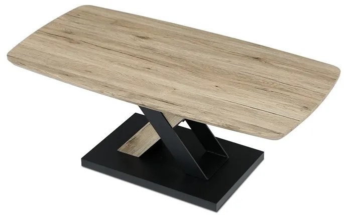 Dohányzóasztal 120×60 cm, MDF, San Remo Tölgy. CT-W1570 SRE