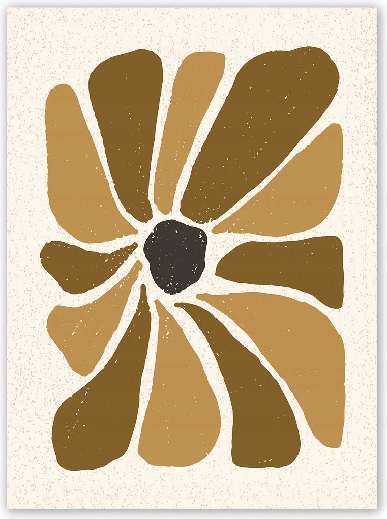 Boho Virág Modern Poszter B2 50x70cm #Z36