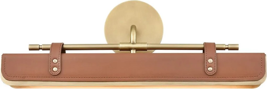 Quintiesse vintage fali lámpa valise barna sárgaréz elsqn-valise-w-vbscl