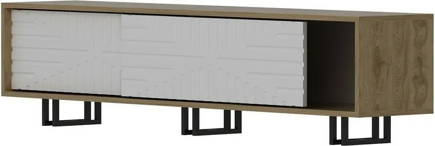 Askak White TV-asztal