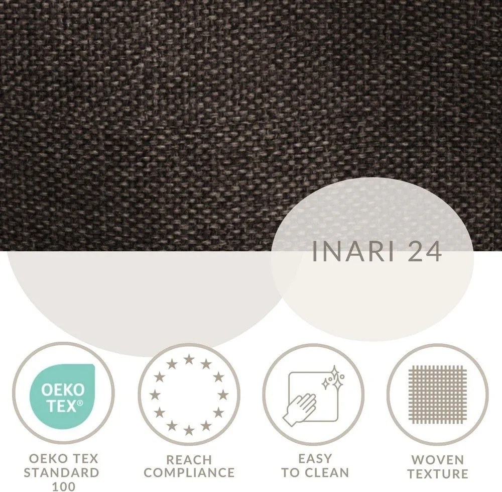 Barna ágyneműtartós boxspring ágy 180x200 cm Caya – Maison de Rêve