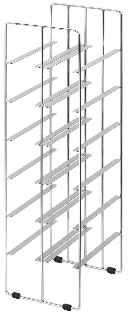 Borosüveg tároló doboz, PILARE kollekció | Ma 66 cm, Szé 19 cm, Mé 22 cm - Rozsdamentes acél - Blomus