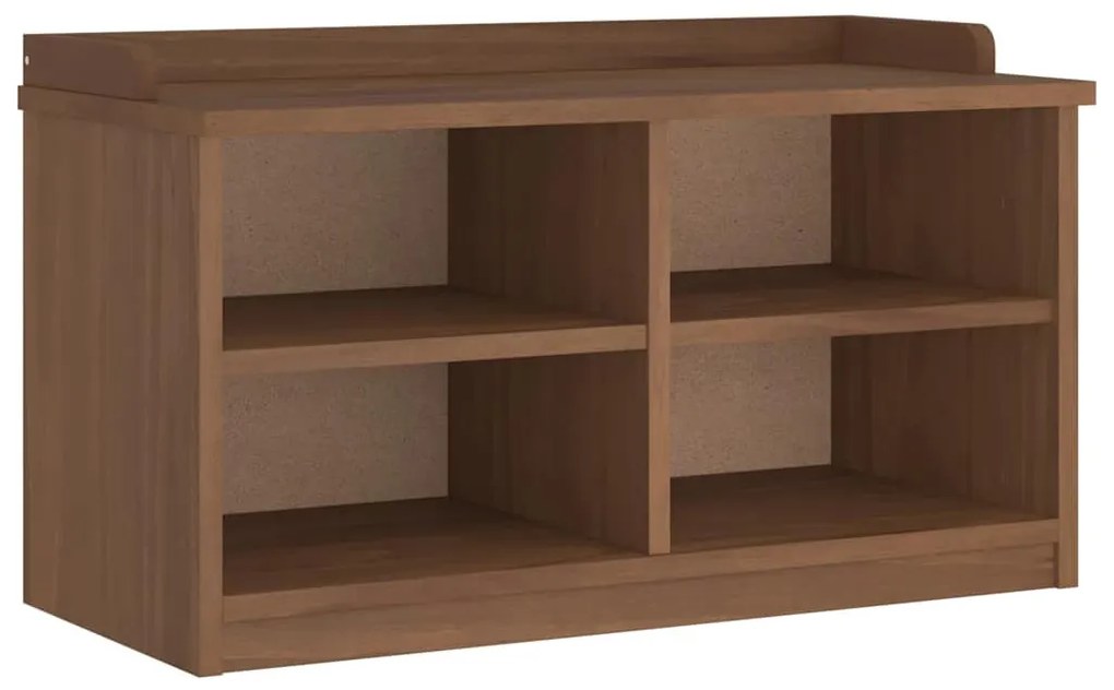 SANDNES tömör fenyőfa előszobapad 87x40x50 cm
