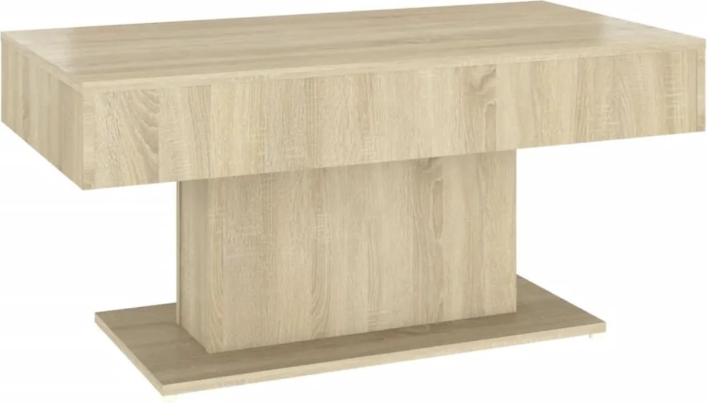 vidaXL sonoma tölgy színű szerelt fa dohányzóasztal 96 x 50 x 45 cm