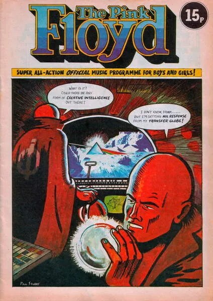 Fotográfia Cover of Pink Floyd programme