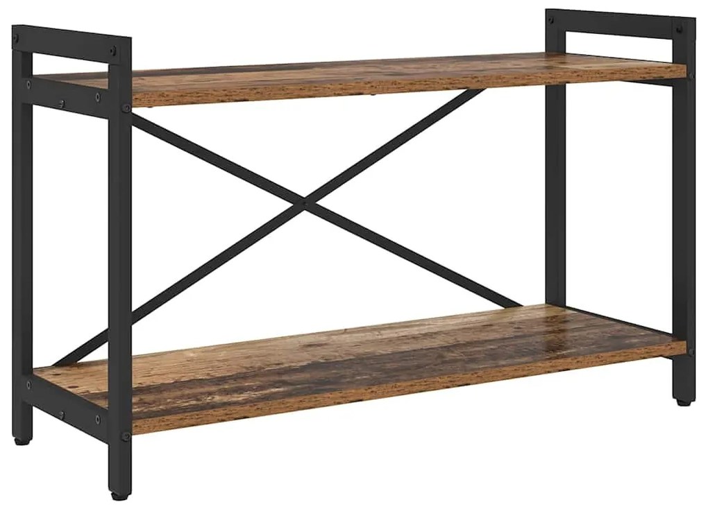 Könyvszekrény Régi fa 80 x 30 x 48.5 cm Faanyag