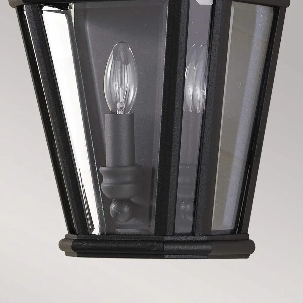 Feiss COTSWOLD LANE FE-COTSLN7-BK Fali lámpa 2x60W/E14 IP44