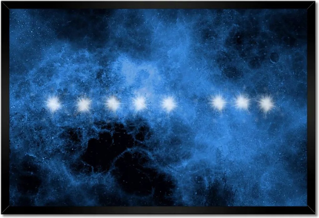 Poszterek keretben 60x40 Nyolc csillag ***** ***