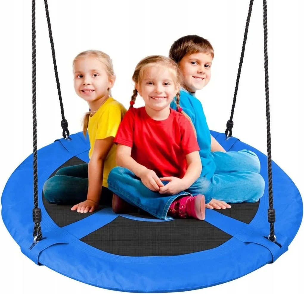 Kerti hinta Gólyafészek XL, 100 cm, 150 kg, kék Bauerkraft