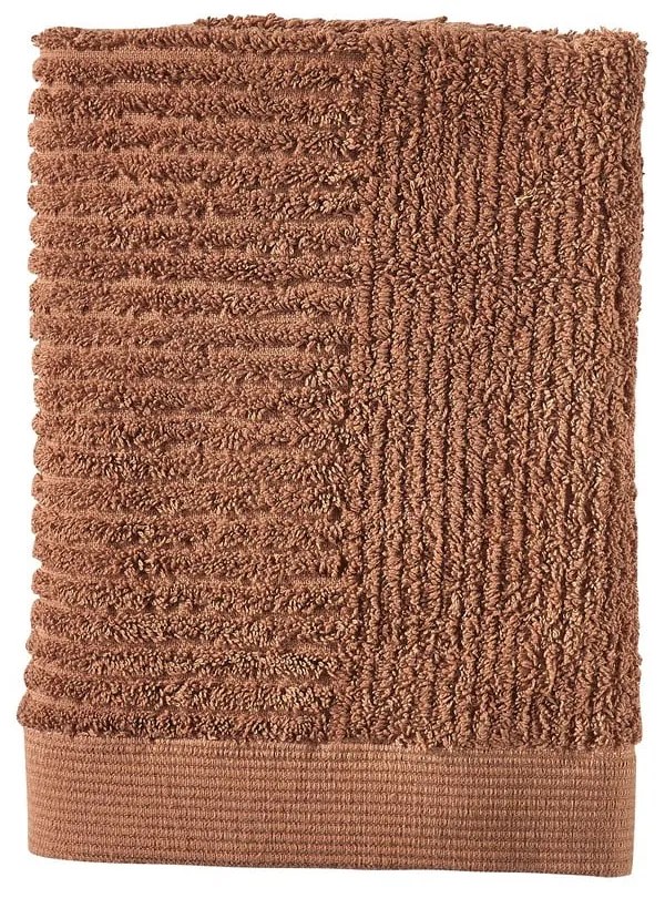 Narancssárgás barna pamut törölköző 50x70 cm Terracotta – Zone
