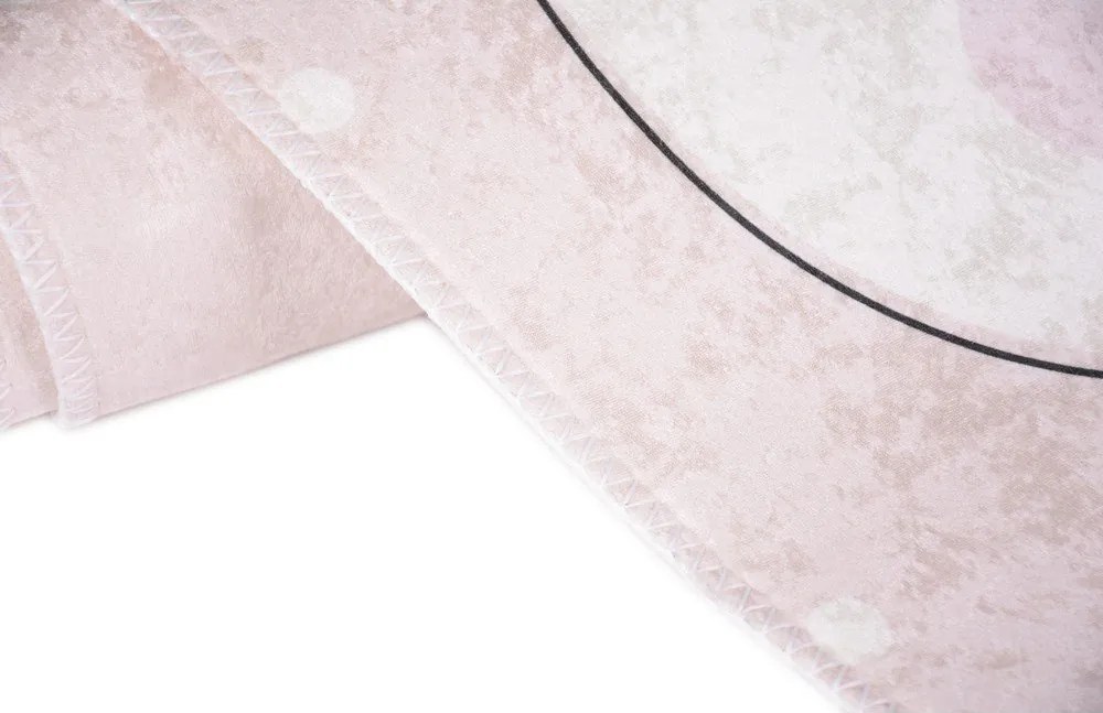 Világos rózsaszín gyerek szőnyeg 120x180 cm Princess Panda – Vitaus