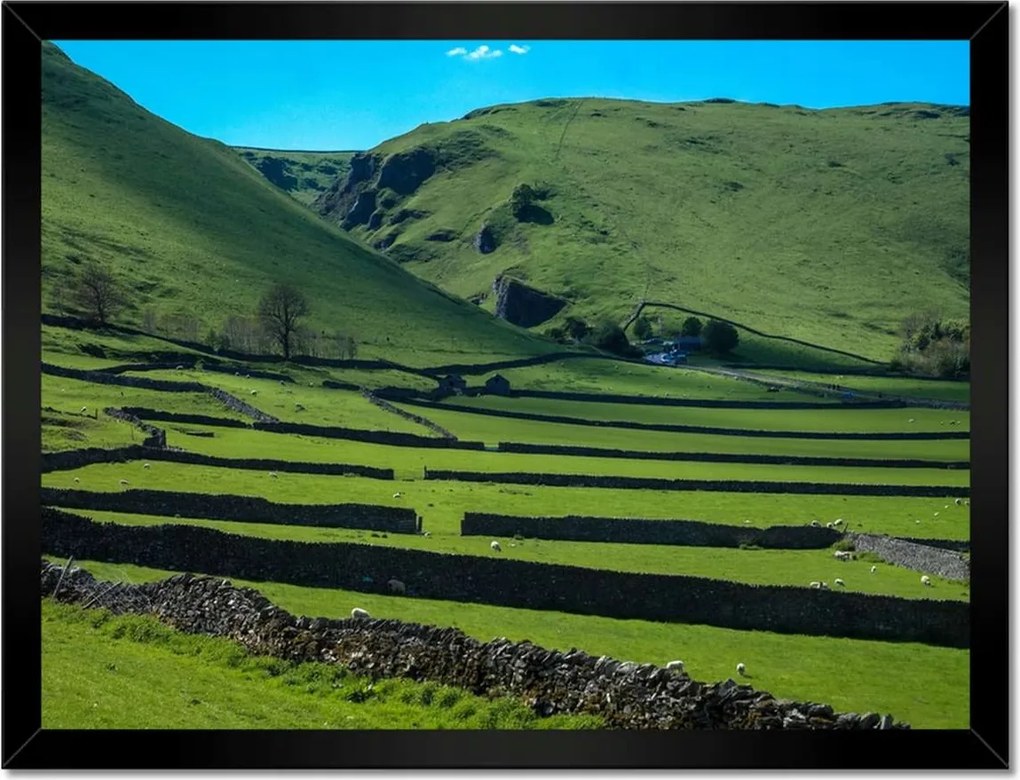 Poszterek keretben 40x30 Ír táj Zöld sziget