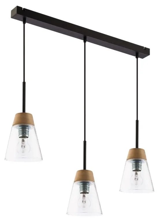 Jupiter 1545 - DM 3 TR - Függeszték DOMINO 3xE27/60W