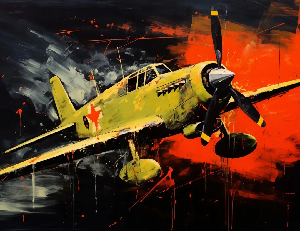 Poszter 65x50cm Színes átjáró