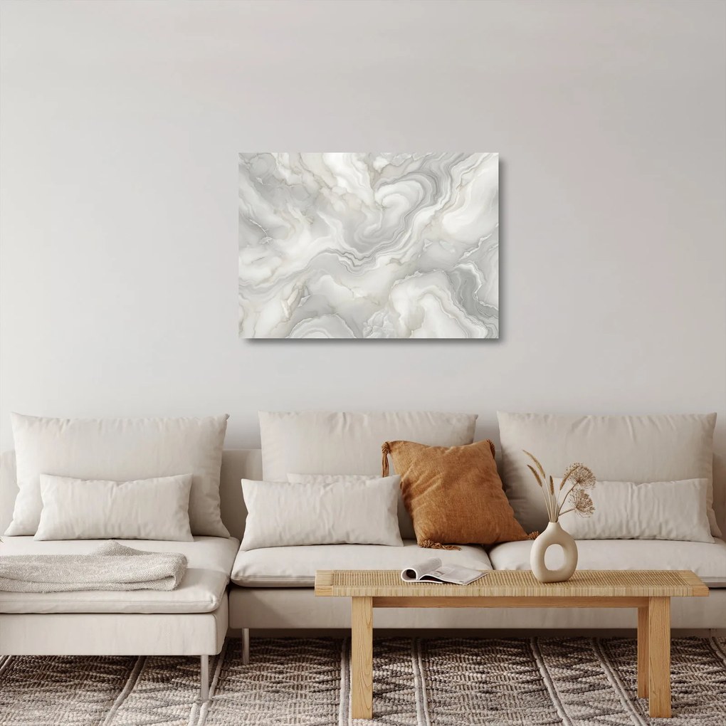 Üveg kép - Természetes márvány textúra (70x50 cm)