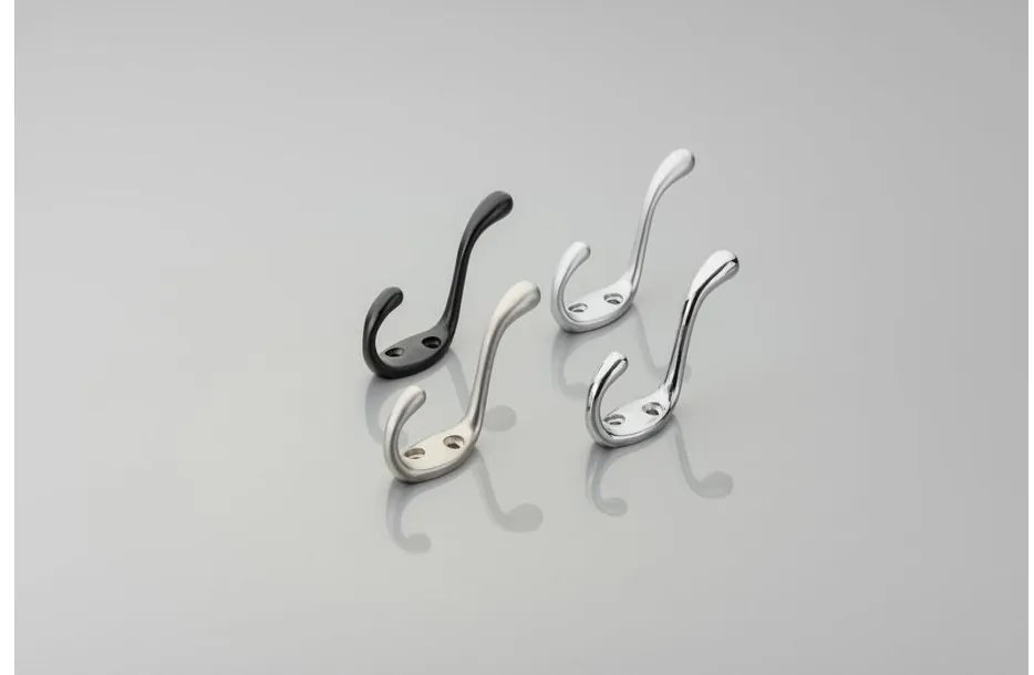 Fogas fém, MALAGA B0, fekete matt