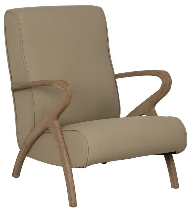 Bézs fotel Weave – Ixia