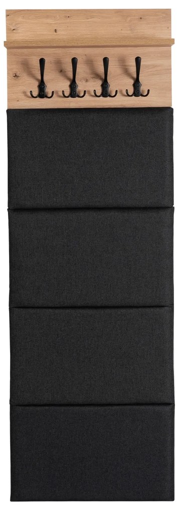 PARMA fali fogas 50cm, artisan tölgy/grafit