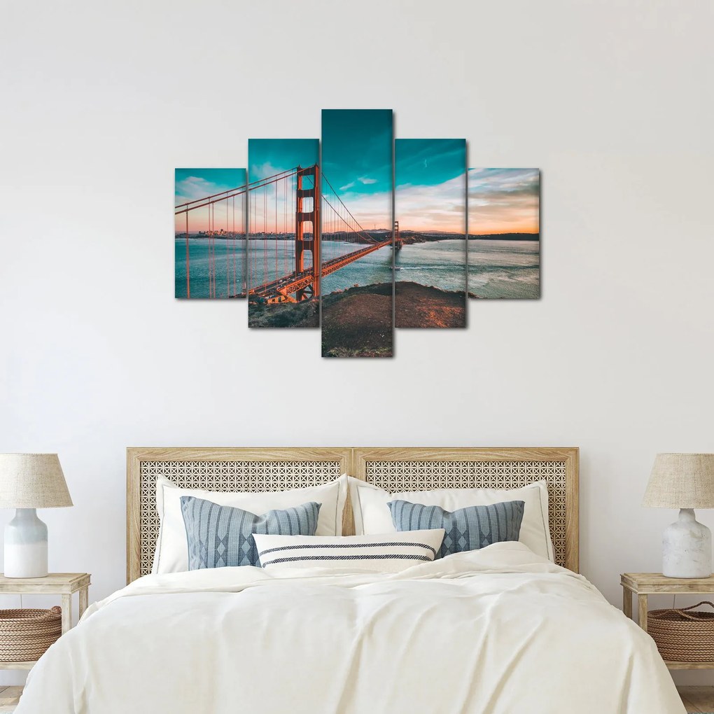 Kép - Golden Gate, San Francisco (150x105 cm)