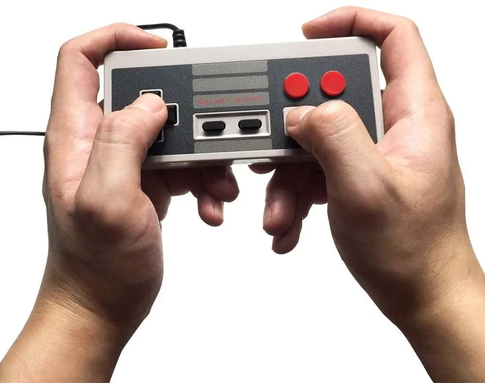 TV retró játékkonzol  220 V tápellátással - 620 játékkal