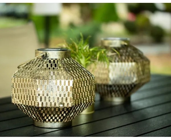 LED Napelemes lámpa LAURA 1xE27/1,2V 300 mAh IP44