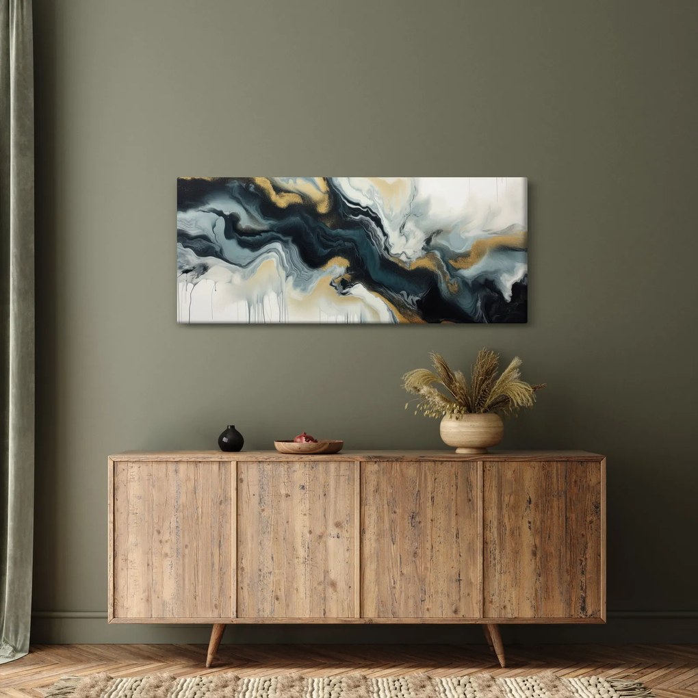 Kép - Márványozott rajz (120x50 cm)