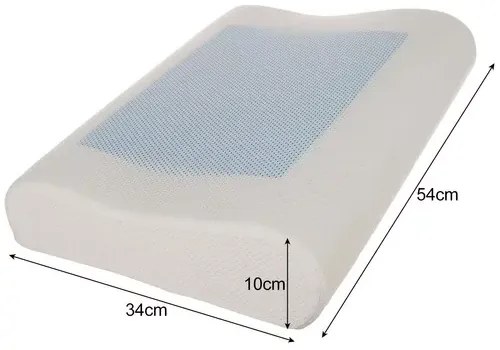 Ortopéd párna hűsítő réteggel - Malatec - 35 x 55 cm