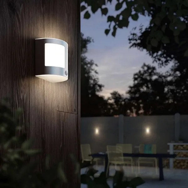 Philips 17316/47/16 - LED Kültéri fali lámpa érzékelős PARROT 1xLED/3,5W