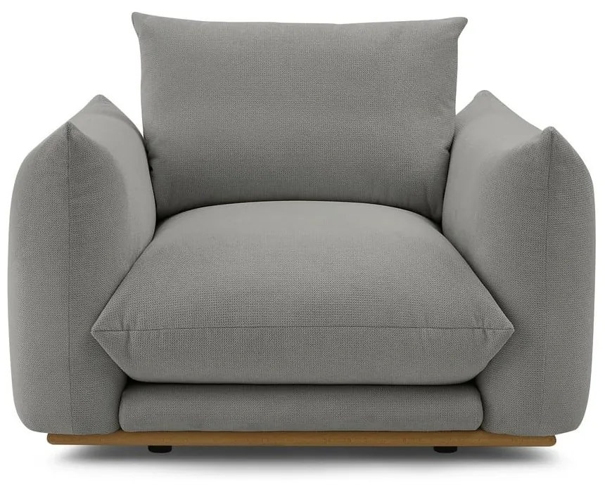 Szürke fotel Ernest – Bobochic Paris