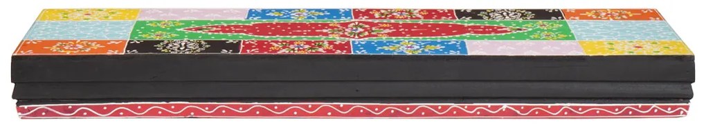 Falipolc 2 db 60x20x6 cm Masszív Mangófából