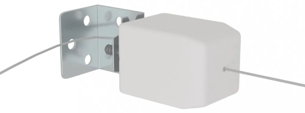 fehér oxford-szövet függőleges napellenző 140x420 cm